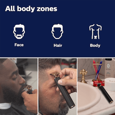 Rechargeable Professional T-Blade Barber Set | Cordless Barber Clippers - Until Times Up