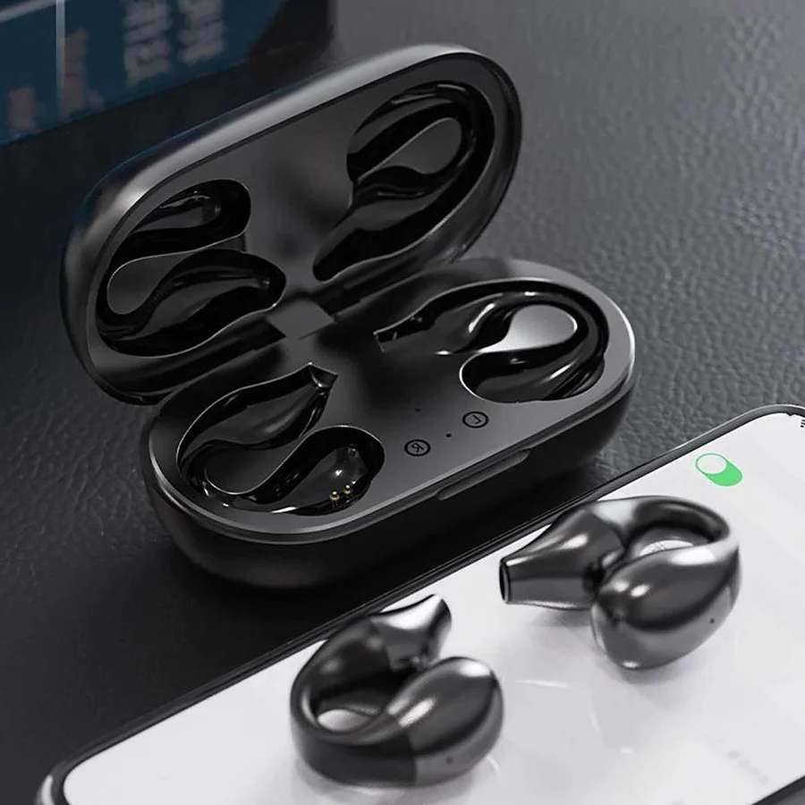 Open Ear Wireless Clip On Headphones