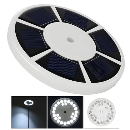 Bright LED Solar Flagpole Night Lights