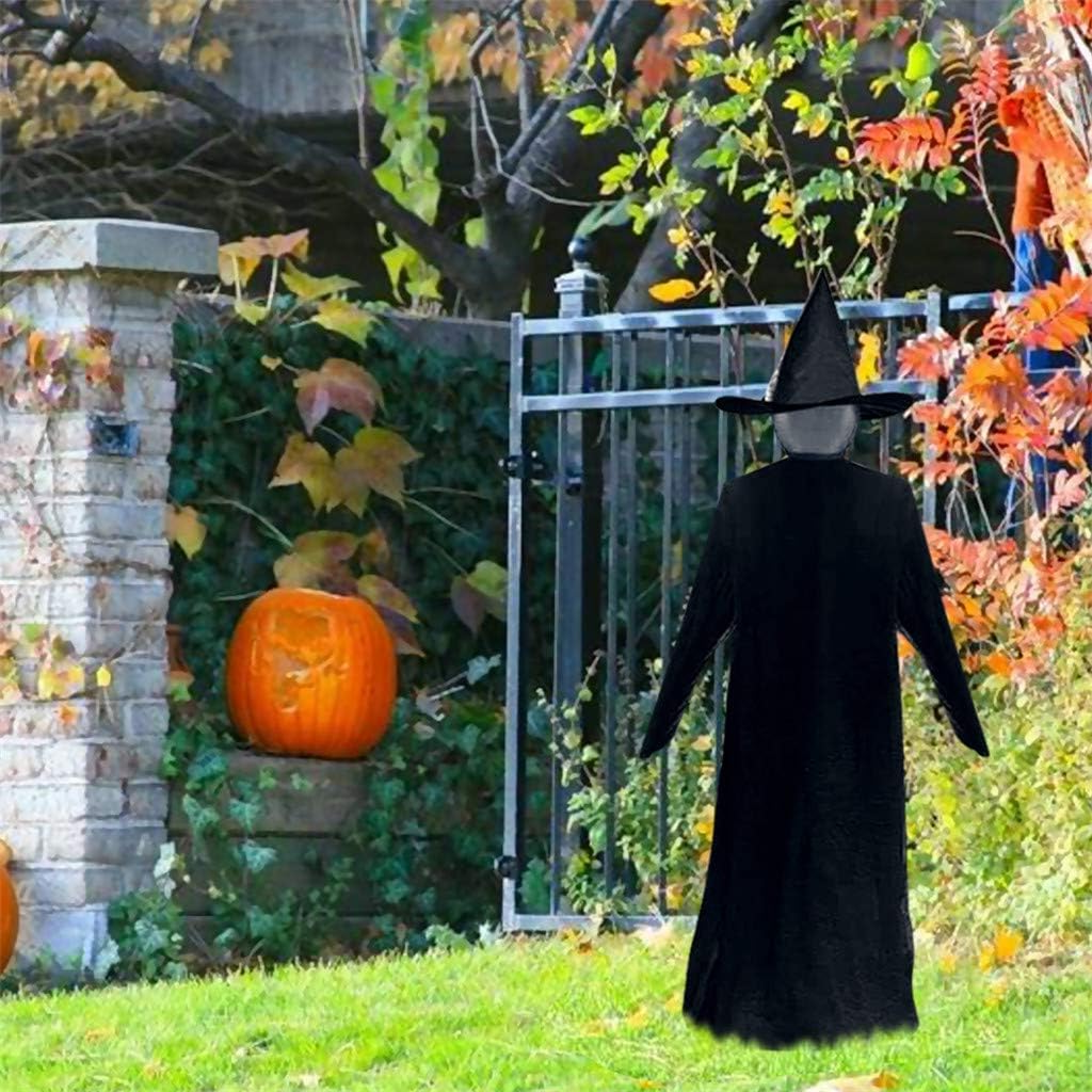 Glowing Witch Yard Decoration Stake