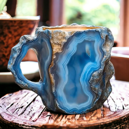 Sparkling Gemstone Design Coffee Mug