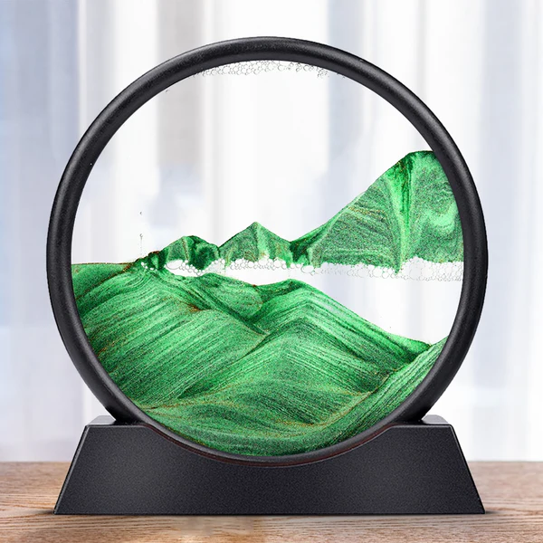Colorful Kinetic Sand Picture Frame