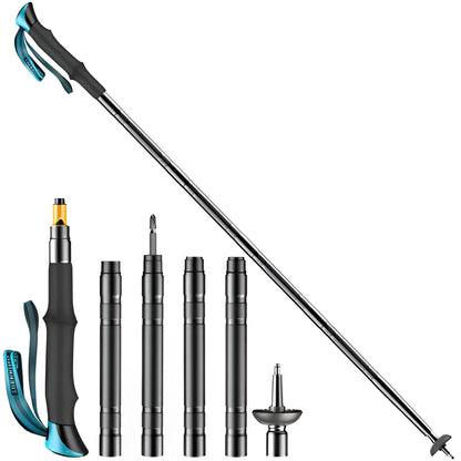 Heavy Duty Hiking Pole with Multi Tools