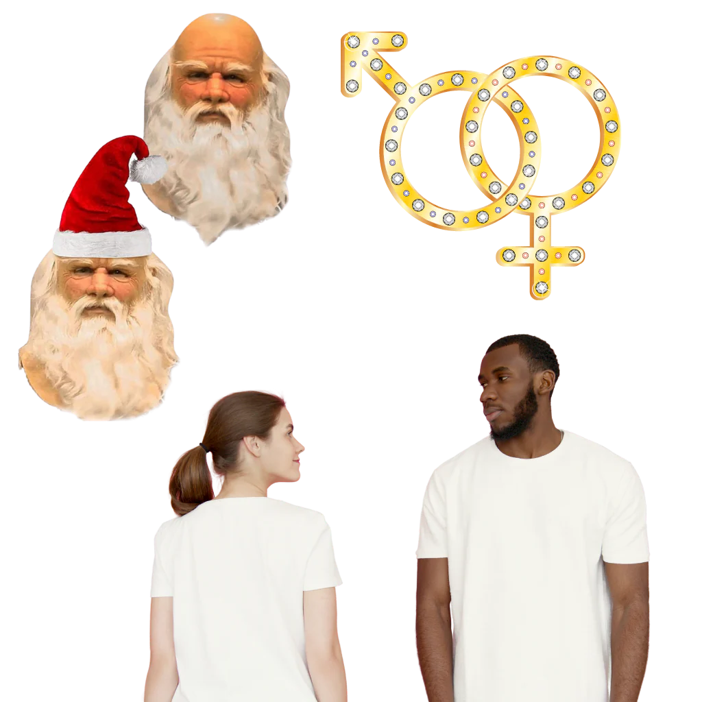 Fun Christmas Costume Mask