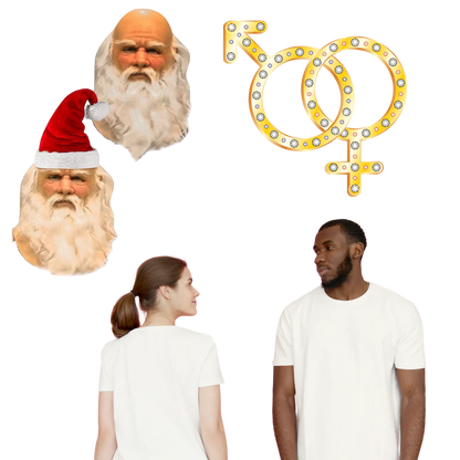 Fun Christmas Costume Mask