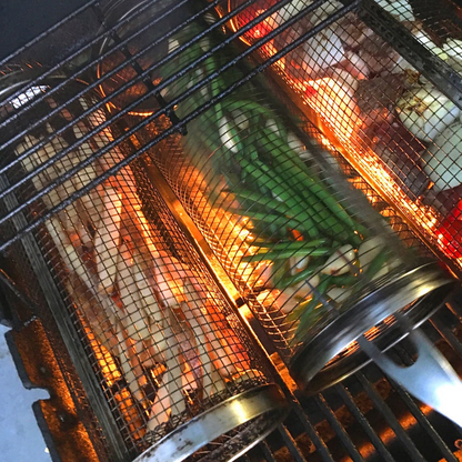Easy Clean Outdoor BBQ Grill Basket