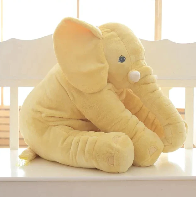Snug Plush Baby Elephant Pillow - Halri