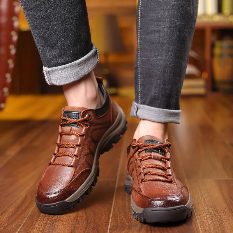 Men's Comfortable Arch Support Slip Resistant Walking Shoes