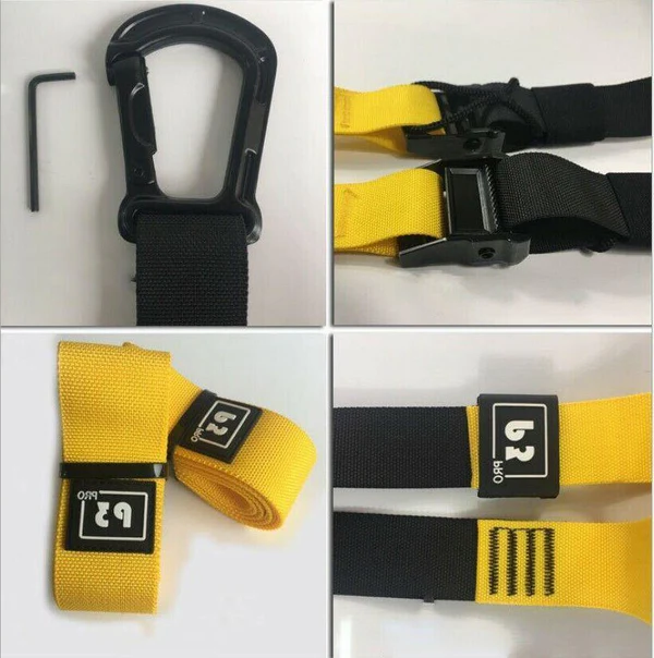 Durable Workout Straps for Home Exercise