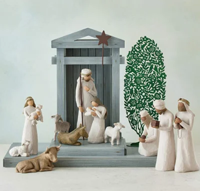 Christmas Nativity 20-Piece Figure Set