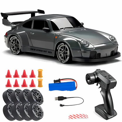 High Speed 4WD Remote Control Car with LED Lights - Halri