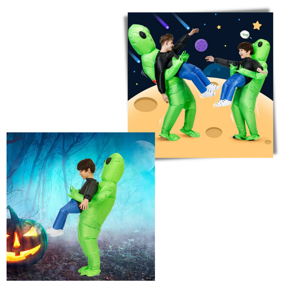 Fun Space Alien Inflatable Suit
