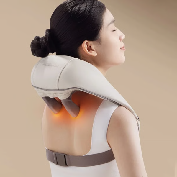 Relaxing Heat Massage Pillow for Neck and Shoulders