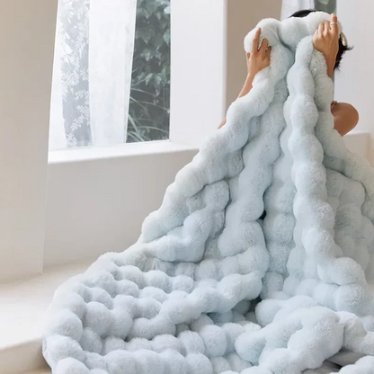 Cozy Soft Plush Fur Blanket for Cold Nights