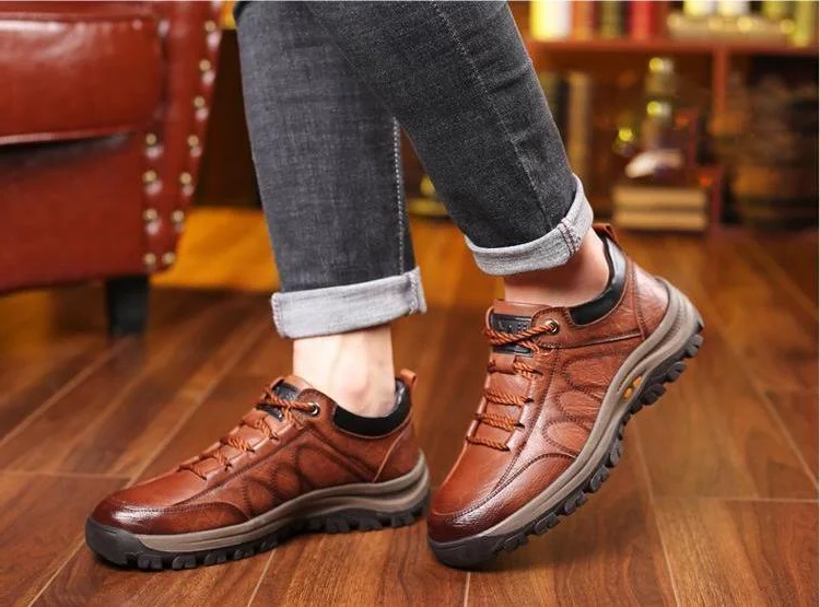 Men's Comfortable Arch Support Slip Resistant Walking Shoes