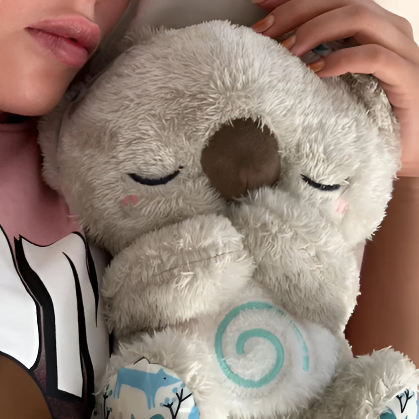 Soothing Calming Koala Plush Toy with Sounds and Lights