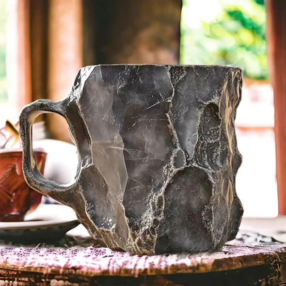 Sparkling Gemstone Design Coffee Mug