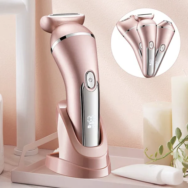 EasyGlide 3-in-1 Wet Dry Electric Shaver - Halri