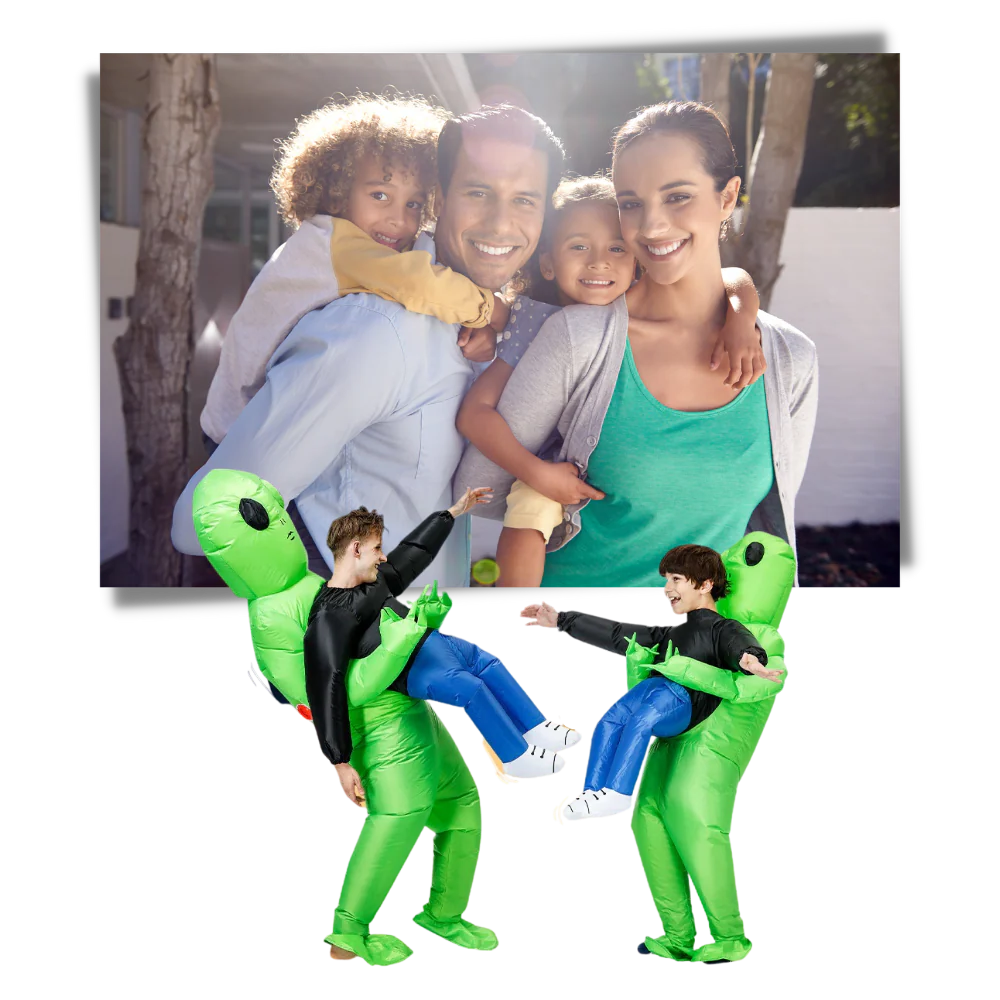 Fun Space Alien Inflatable Suit
