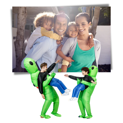 Fun Space Alien Inflatable Suit