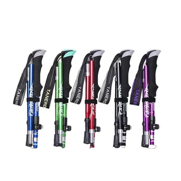 Collapsible Hiking Sticks - Adjustable Walking Poles - Halri
