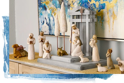 Christmas Nativity 20-Piece Figure Set