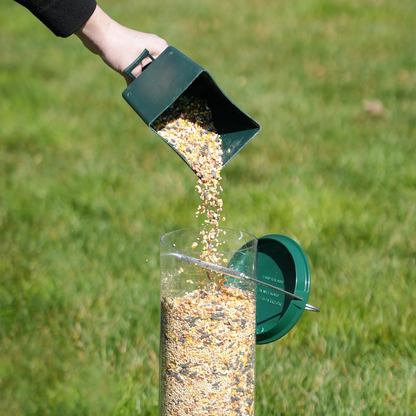 Weatherproof Bird Feeder with Multiple Feeding Ports