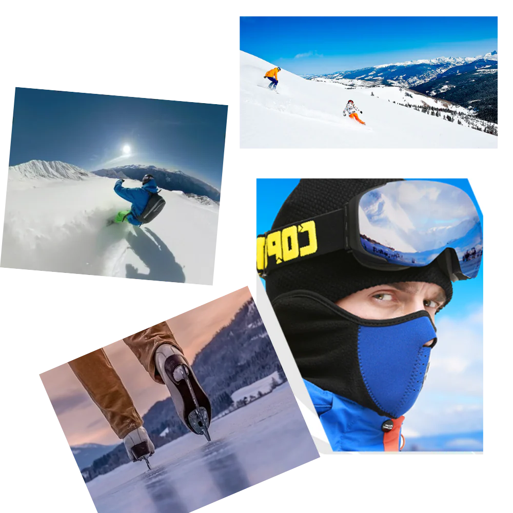 Winter Sports Goggles with Extra Lenses