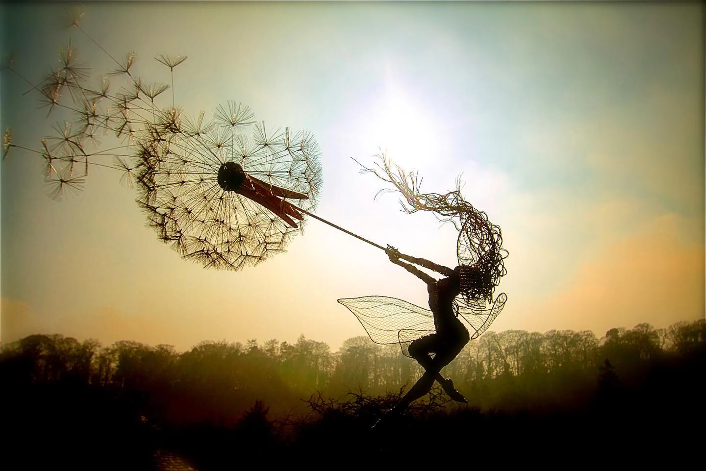 Whimsical Fairy Garden Decor Statue