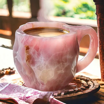 Sparkling Gemstone Design Coffee Mug