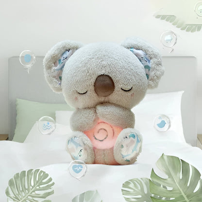 Soothing Calming Koala Plush Toy with Sounds and Lights