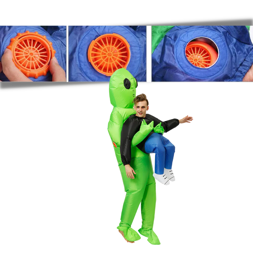 Fun Space Alien Inflatable Suit