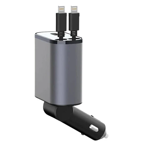 Compact 4 Port USB Car Charger - Halri