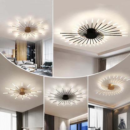 Sleek Round Ceiling Light Fixture