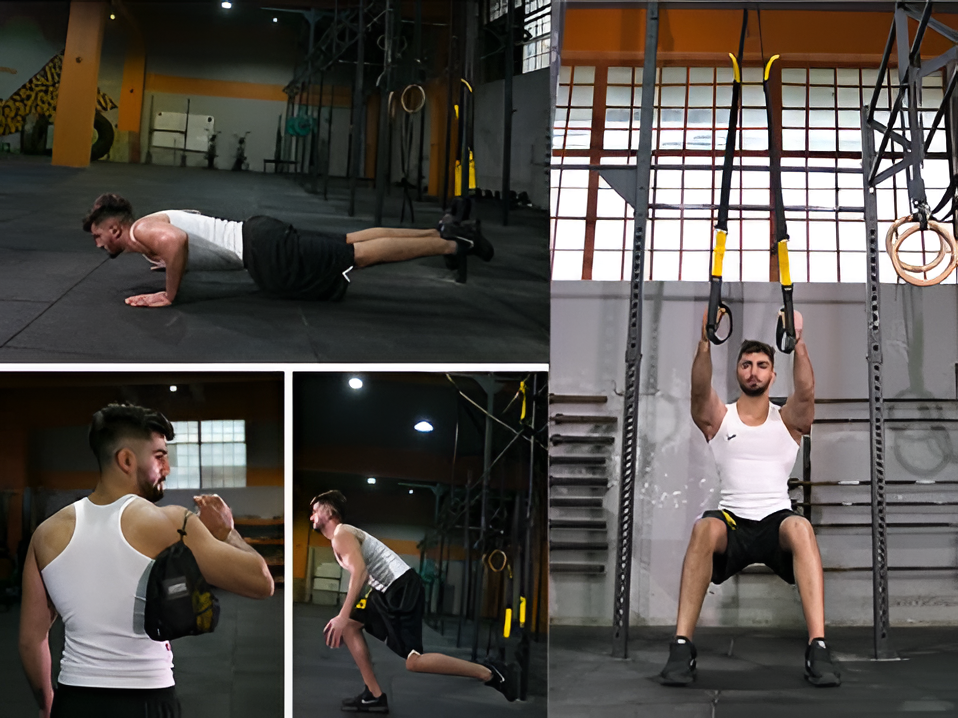 Portable Fitness Training Resistance Bands