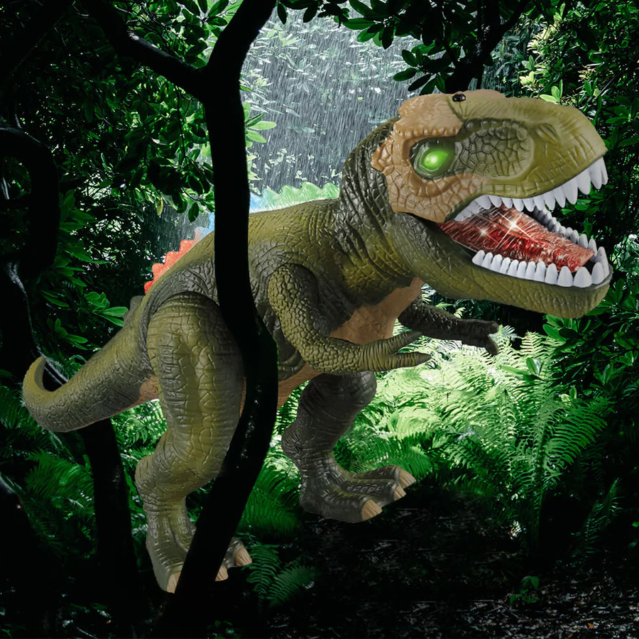 Fun LED Walking T-Rex Dinosaur Toy