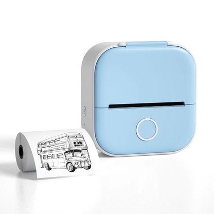 Compact Wireless Label Photo Printer for Home