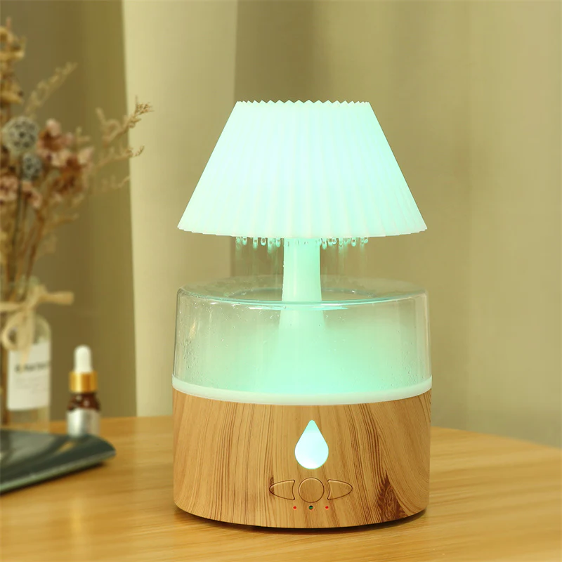 Compact Cool Mist USB Humidifier with Nightlight
