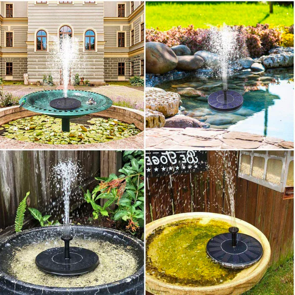 Eco Friendly Outdoor Fountain Water Pump