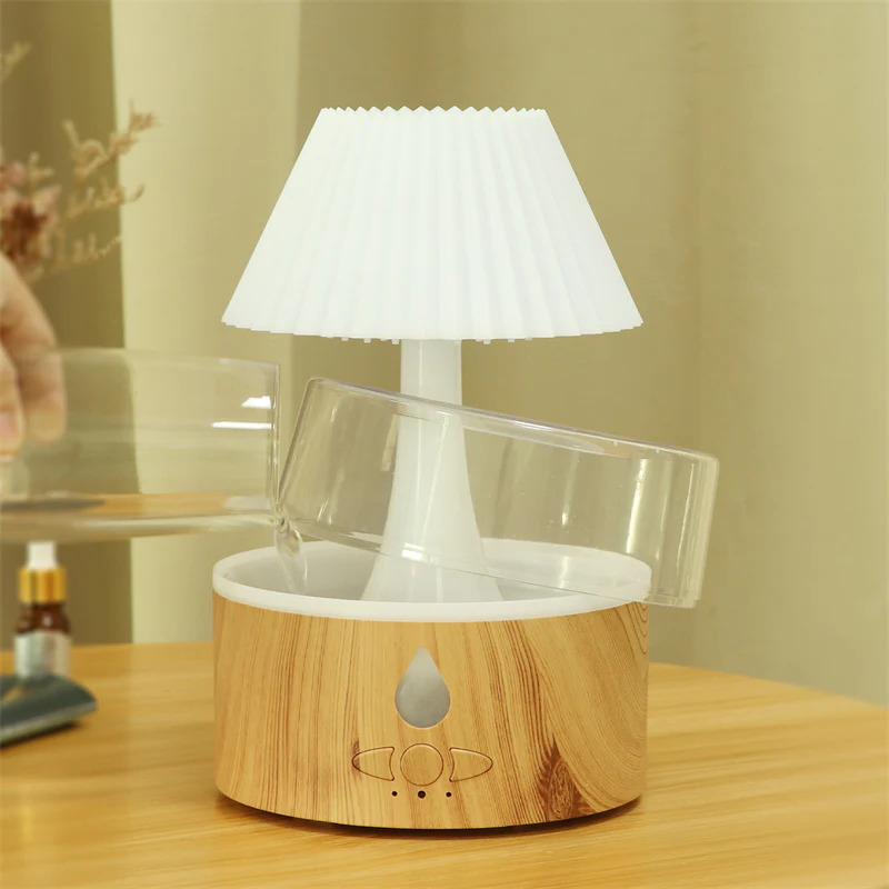 Compact Cool Mist USB Humidifier with Nightlight