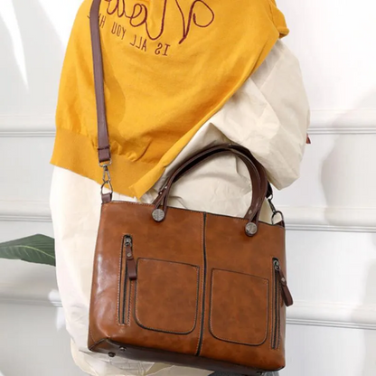 Luxurious Genuine Leather Handbag
