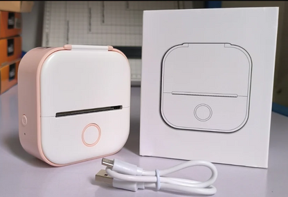 Compact Wireless Label Photo Printer for Home