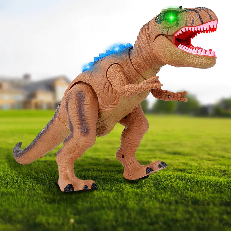 Fun LED Walking T-Rex Dinosaur Toy