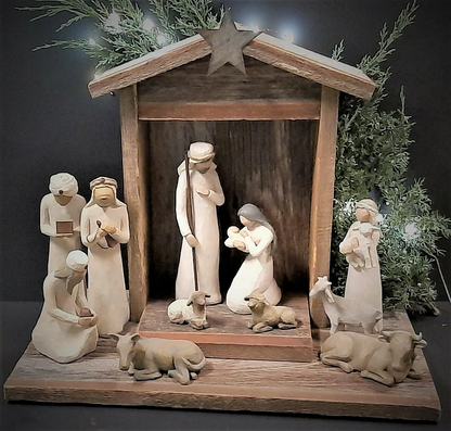 Christmas Nativity 20-Piece Figure Set