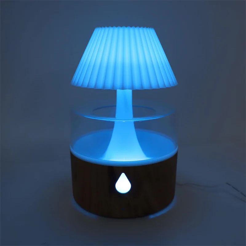 Compact Cool Mist USB Humidifier with Nightlight