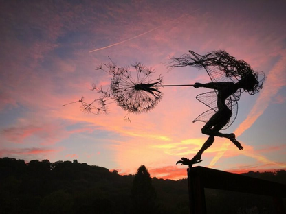 Whimsical Fairy Garden Decor Statue