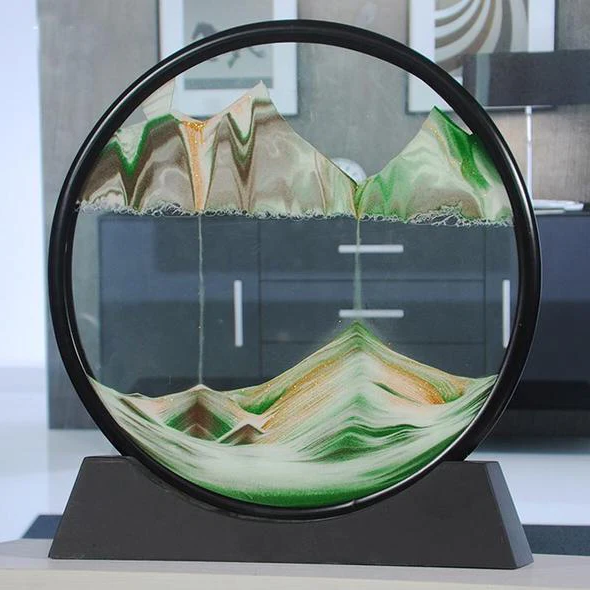Colorful Layered Sand Decoration