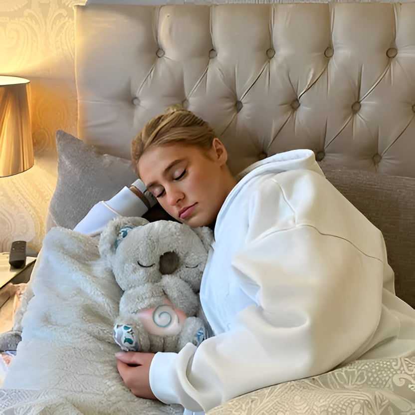 Soothing Calming Koala Plush Toy with Sounds and Lights - Halri