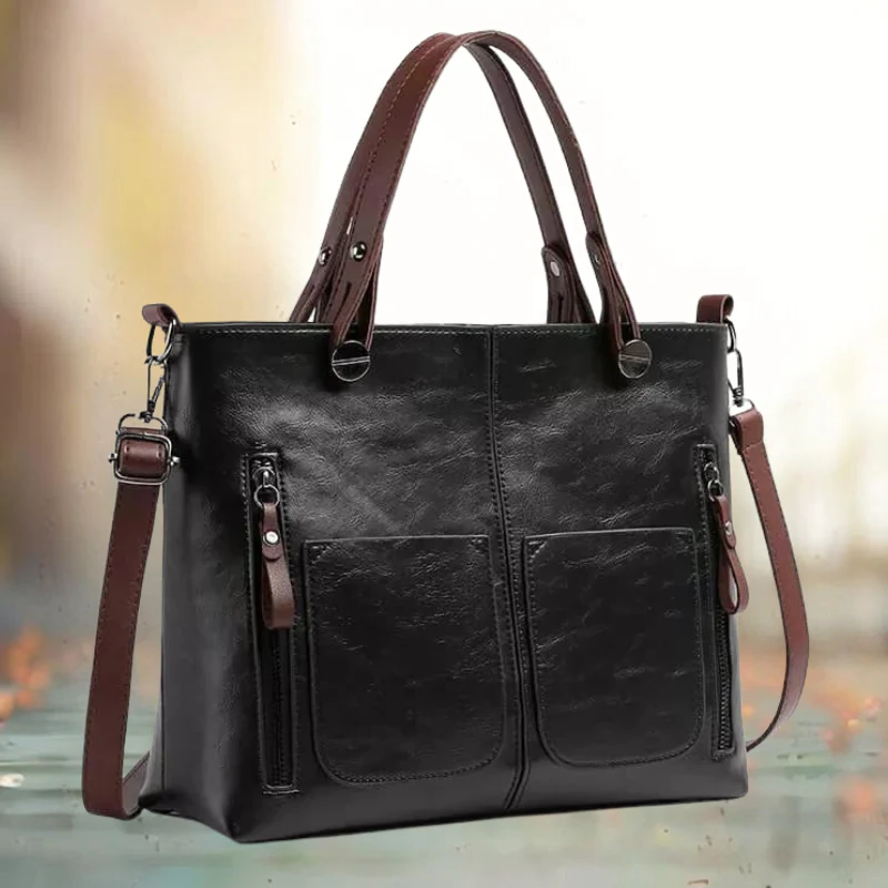 Luxurious Genuine Leather Handbag