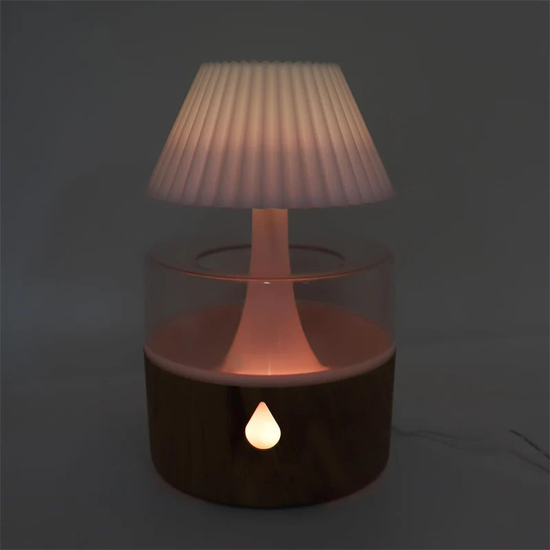 Compact Cool Mist USB Humidifier with Nightlight